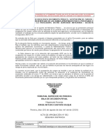 2020-00002 (A) - Falsedad Ideologica Documento Publico. Aceptacion Cargos. No Devolucion Incremento Patrimonial. Decreta Nulidad