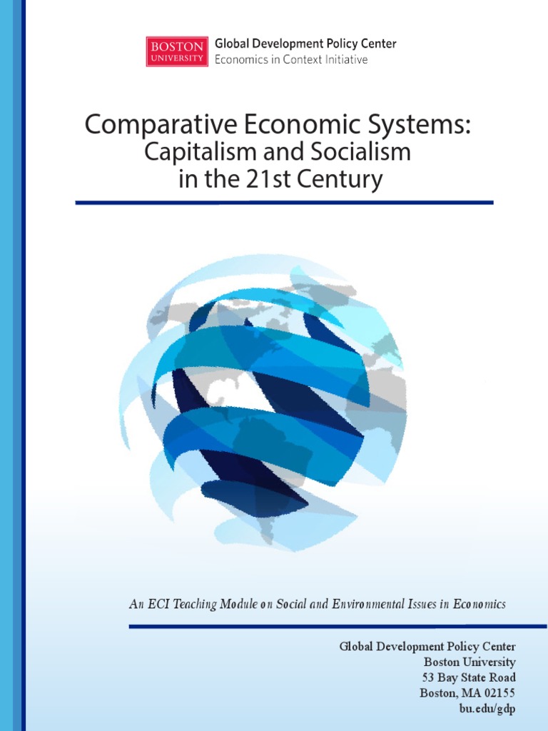 Comparative Economic Systems Overview | PDF | Capitalism | Socialism