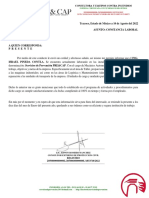 Carta Laboral