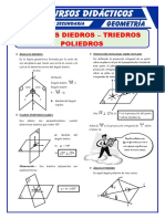 Ángulos Diedros y Triedros