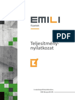 EMILI Teljesitmenynyilatkozat