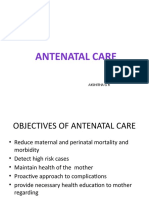 Antenatal Care