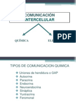 Comunicacion Intercelular y Transporte en Membranas