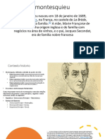 Montesquieu e a divisão dos poderes