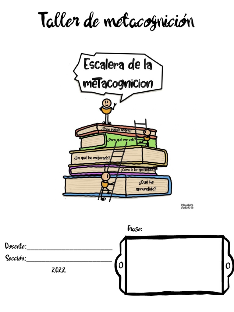 Taller de Metacognición | PDF | Aprendizaje | Teoria de la mente
