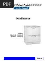 Dishwasher Fisher Paykel Dish Drawer Dd603 Ds603 Service Summary