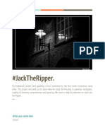 Questions - Jack The Ripper.