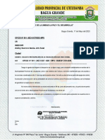 Oficio N°02 - Invitación A Fiscalización Artesania