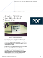 Google’s OKR Video Should Be Retired. Here’s Why