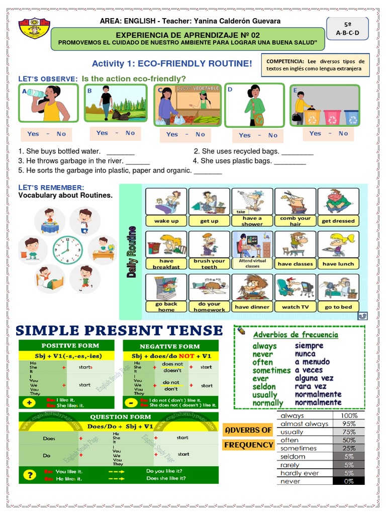 Eda 2 - Activity 2 - 5º - Quinto | PDF | Cognitive Science | Cognition
