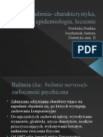 Bulimia - Charakterystyka, Epidemiologia, Leczenie