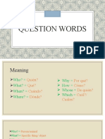 Question Words