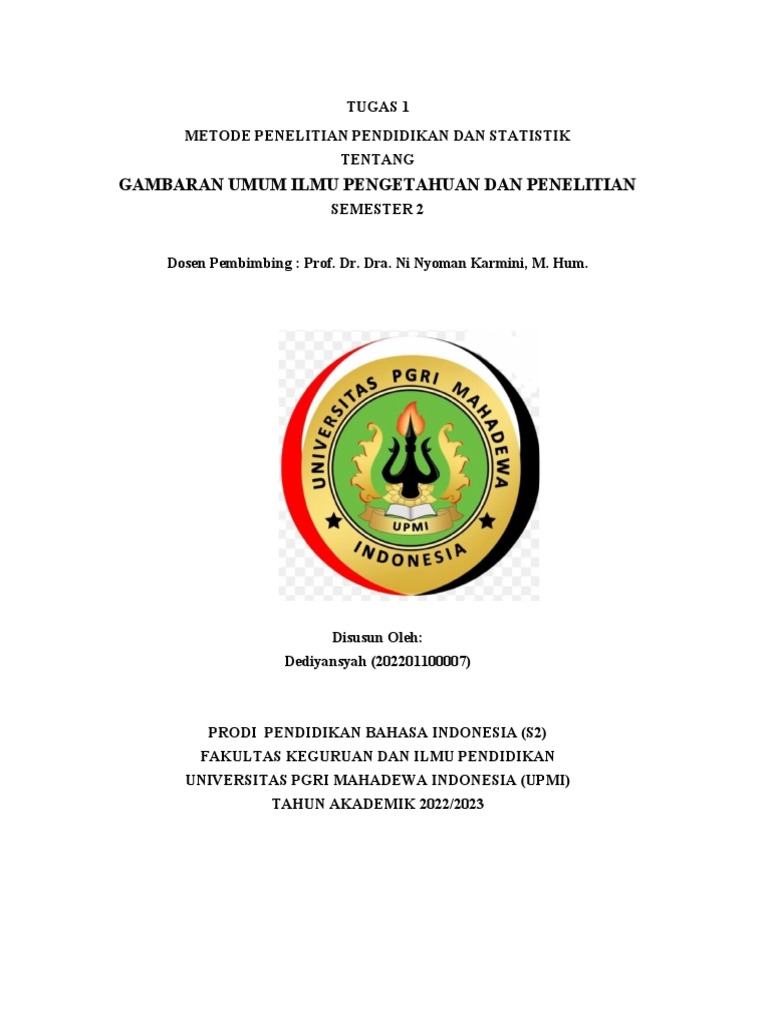 Metodologi Penelitian Pendidikan | PDF | Sains & Matematika