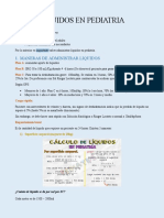 Administración de líquidos y antibióticos en pediatría