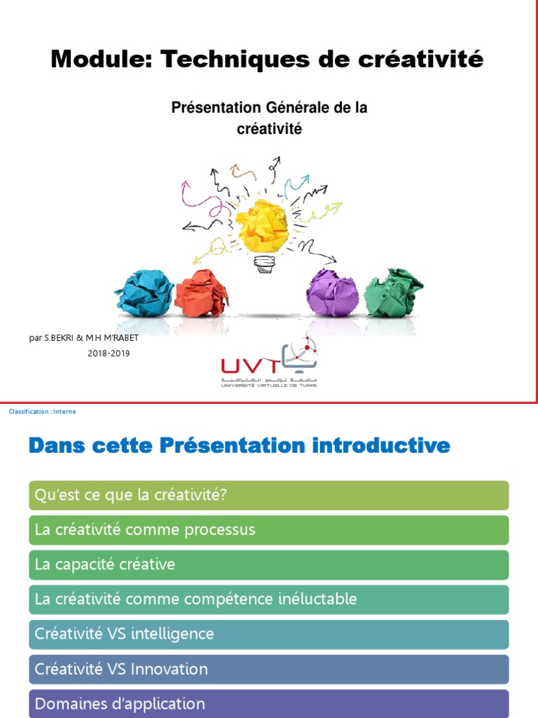 Introduction aux Techniques de Créativité | PDF | Créativité | Innovation