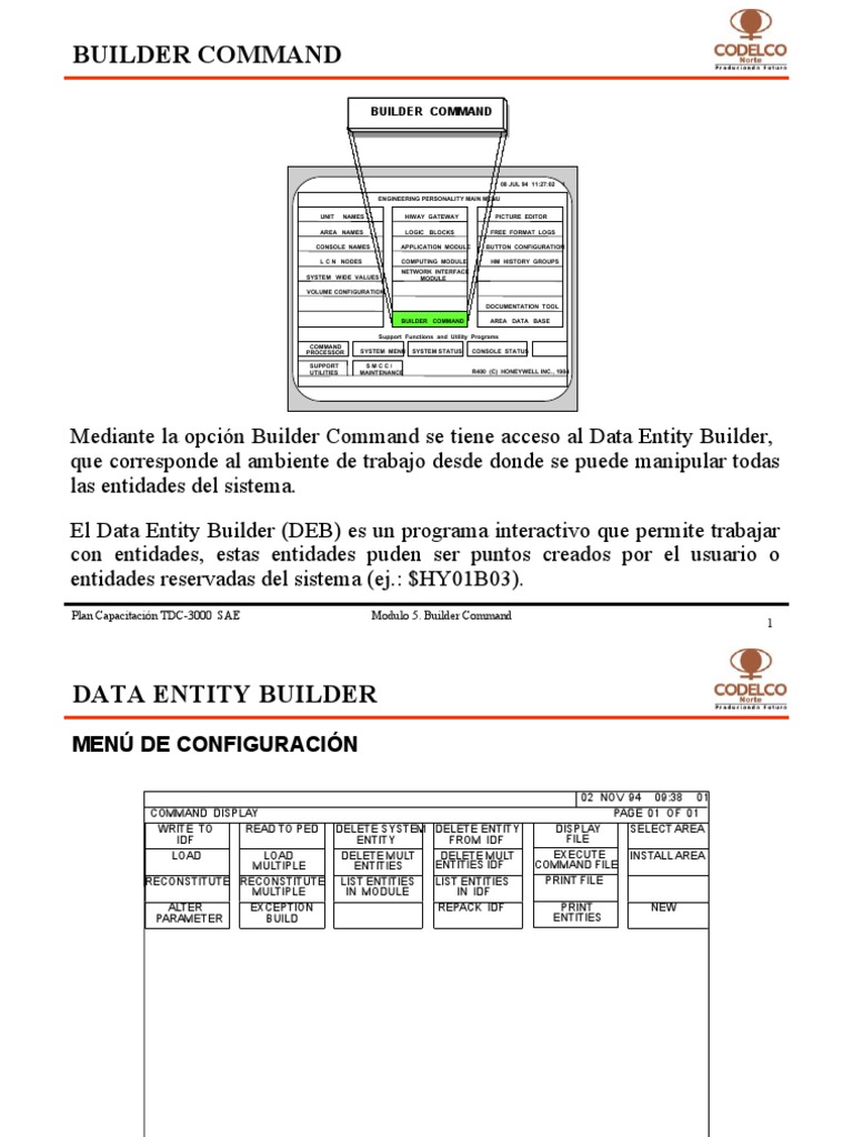 Modulo 5 Builder Command | PDF | Arquitectura de Computadores | Equipo ...