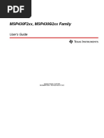 MSP430F2xx, MSP430G2xx Family: User's Guide