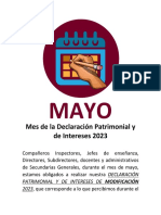 Tutorial Declaración Patrimonial 2023