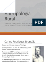 Slide Seminário Antropologia Rural
