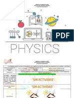 Planeación Pedagógica Física 8° (WEEK 1 Y 2)
