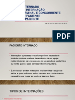 Principais causas de internação hospitalar