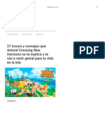 Guía Animal Crossing New Horizons - Los Mejores Trucos, Secretos y Estrategias para Principiantes