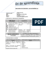 Sesion de Aprendizaje de Raz - Matemático-Agosto2