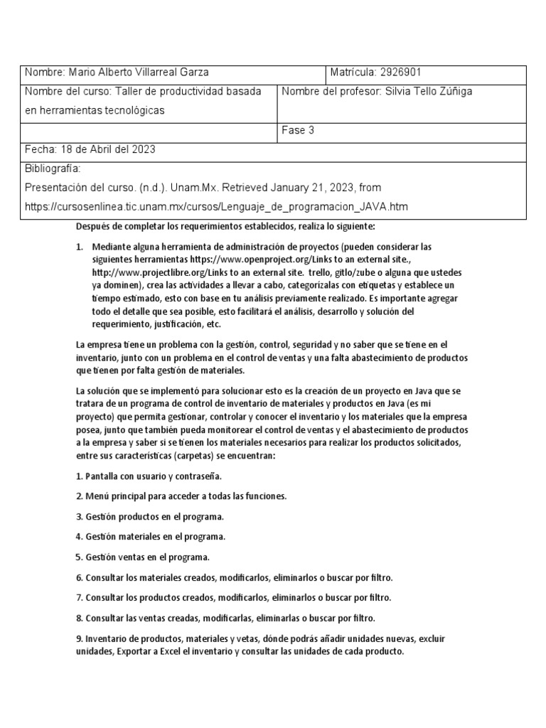 Fase 3 Taller Pdf Software De La Aplicacion Red De Computadoras