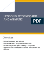 Lesson 5 Storyboard and Animatics