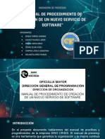 Creación de servicios de software