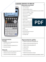 Calculadora Grafica FX 860 Gii