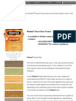 Pentox® Wood Stain Product