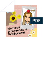 Hipótesis, Inferencia, Predicciones