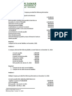 Chapter 1 Liabilities Exercises