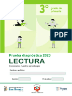 Prueba Diagnóstica 3ro - Lectura