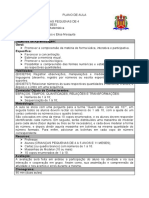 Plano de aula de matemática para jardim II sobre números de 1 a 10