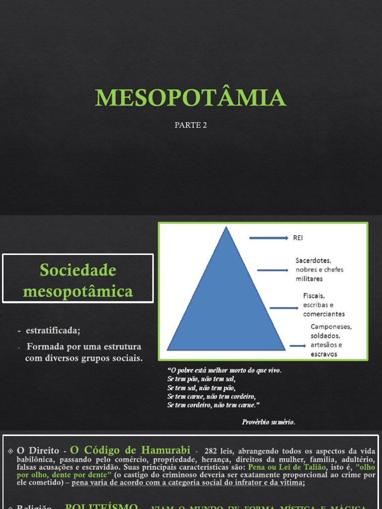 Sociedade e Cultura na Mesopotâmia | PDF