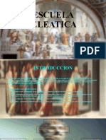 Filosofia - Escuela Eleatica