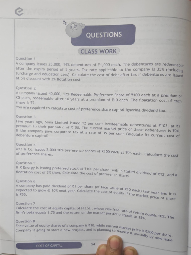 Cost of Capital FM PDF