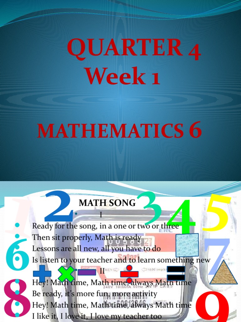 Grade 6 Ppt Math Q4 W4 Pdf