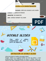 Presentacion de Google Slides