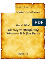 David Allen - The Key To Manifesting Whatever It Is You Desire