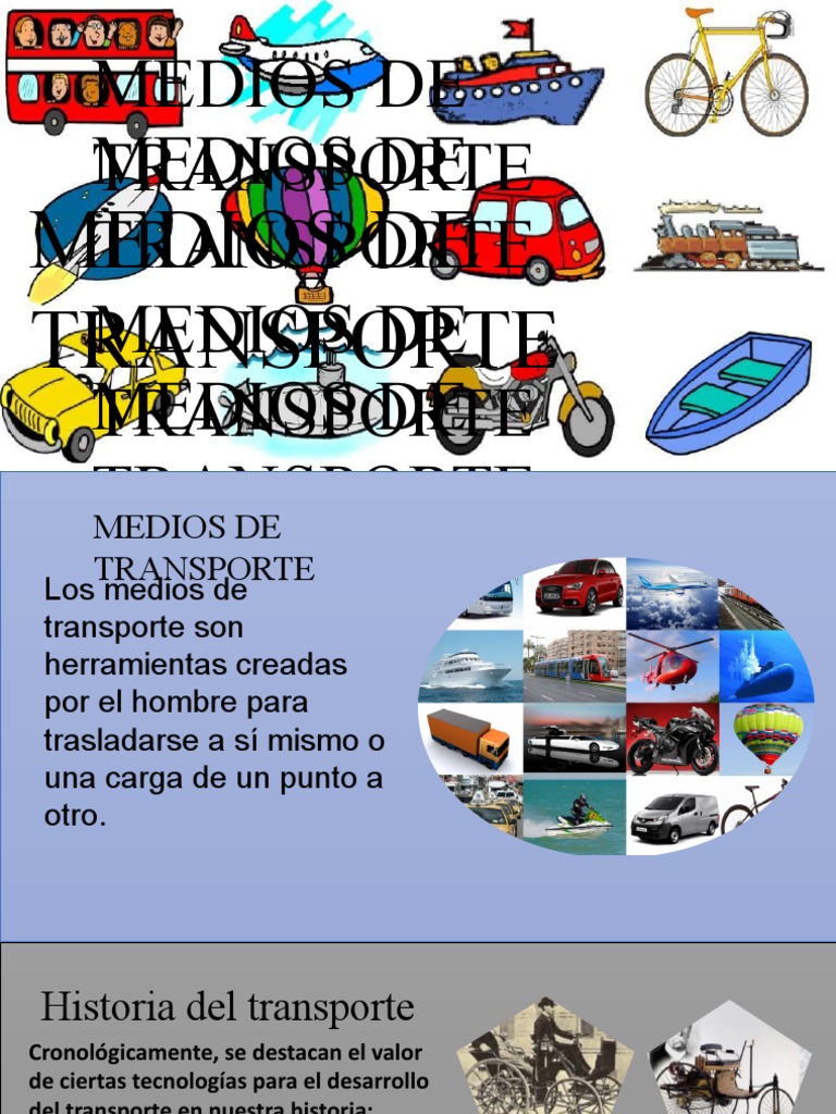 Medios de Transporte | PDF