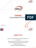 Catalogo Cursos Eseka Ltda 2023