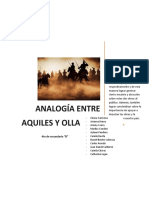 Analogía Entre Aqules y Ollantay Tamos Listos para El Éxito