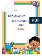 3 Años Evaluación Diagnostico