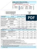 CPS Fees Structure 23 24
