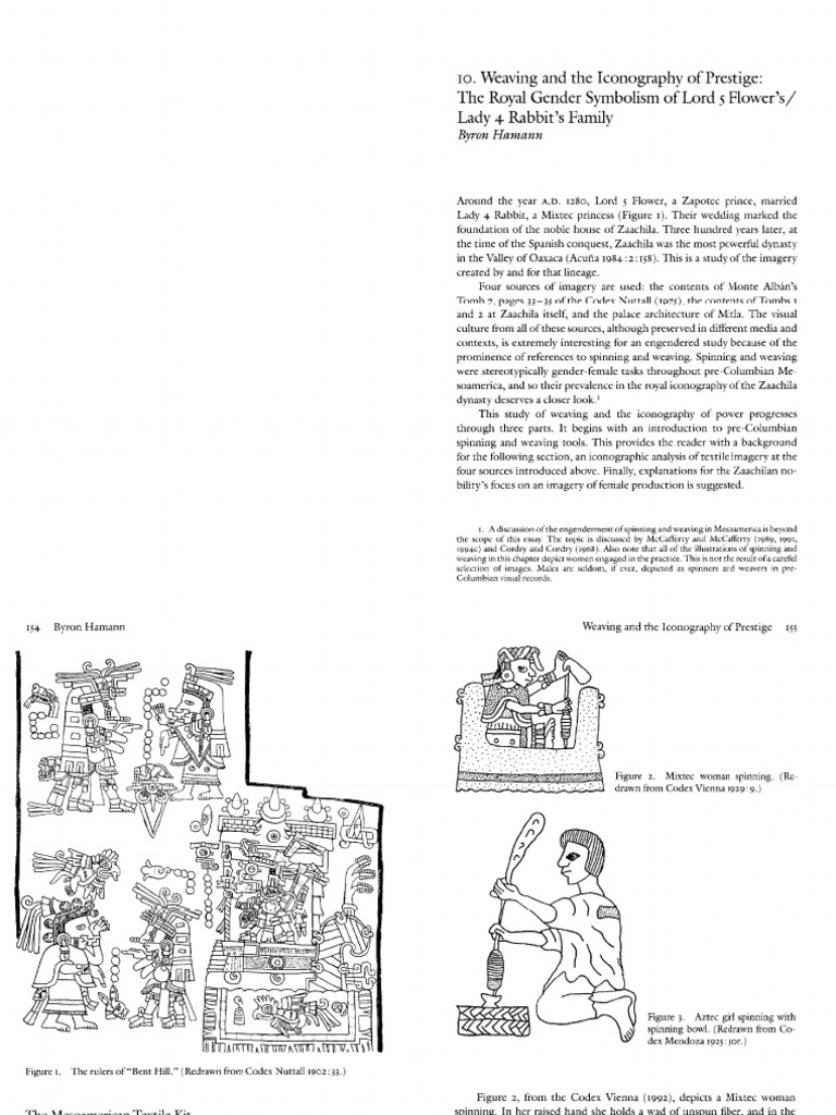 Weaving and The Iconography of Prestige PDF