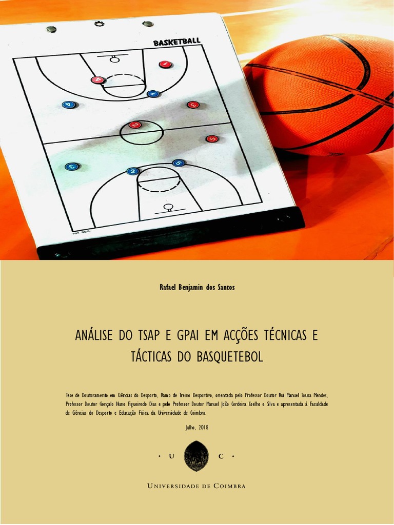 Análise Do TSAP E GPAI em Acções Técnicas e Tácticas Do Basquetebol ...