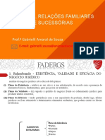 Pessoas, Relações Familiares E Sucessórias: Prof. Gabrielli Amaral de Souza